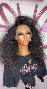 Raw Burmese Curly Closure Wig